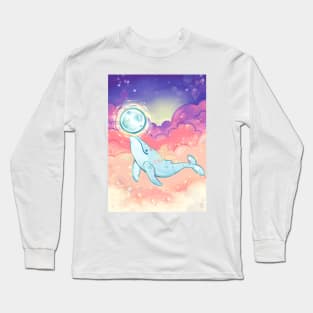 Cloud Whale Long Sleeve T-Shirt